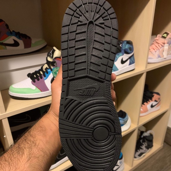 SOLD-Air Jordan 1 Mid Black Union - Picture 4 of 4